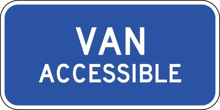 .080 Reflective "Van Accessible" - UnitedSign