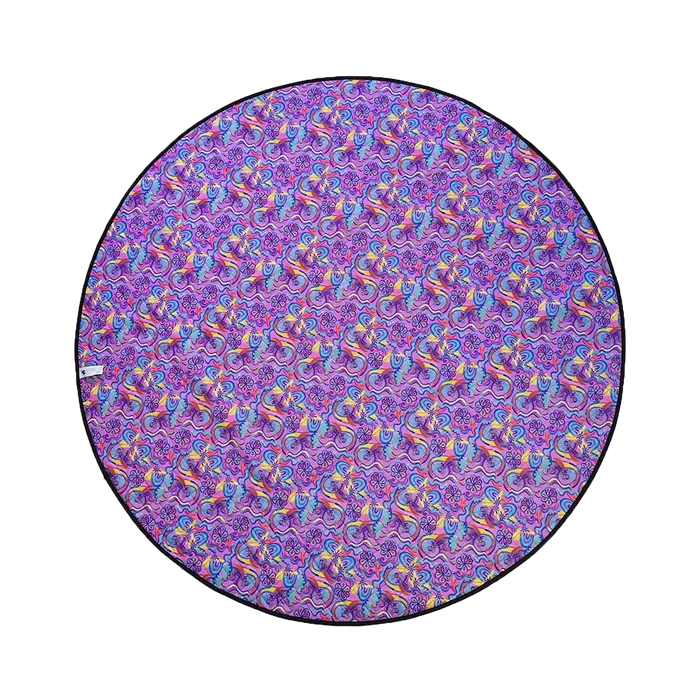 Abstract Rainbow Play Mat Large