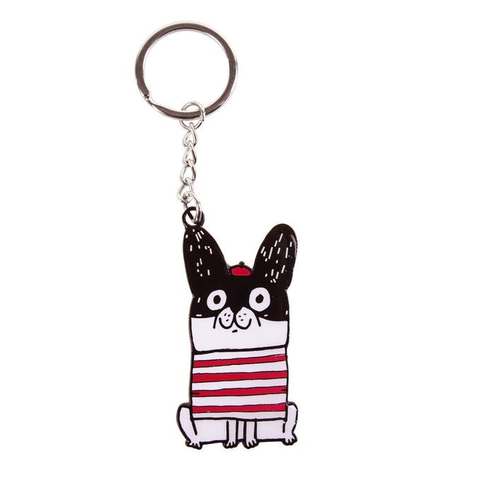 Gemma Correll Keyring Frenchie