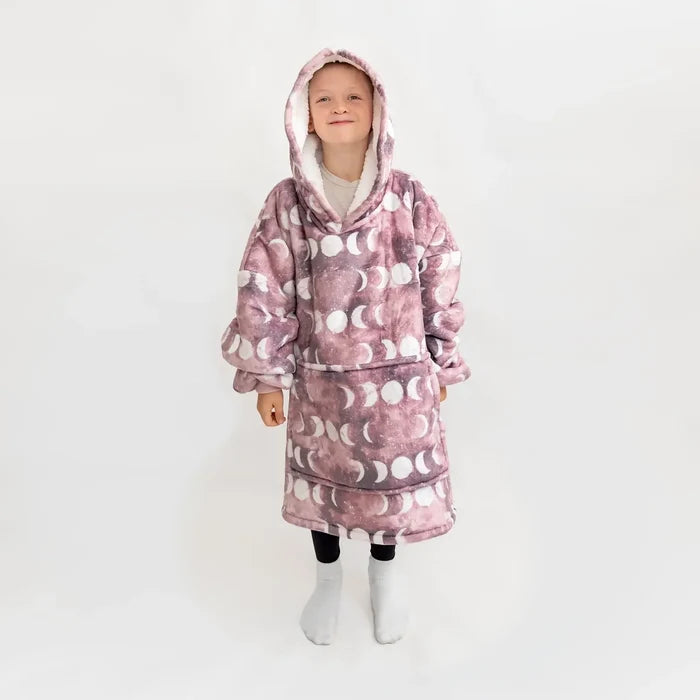 Antler Moon Hooded Blanket Cosy Camper