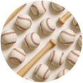 Silicone jar opener with baseball and bat design for opening lids easily
