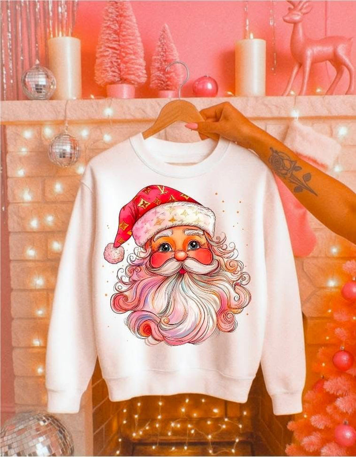 Boo Jee Santa  Christmas  Pullover
