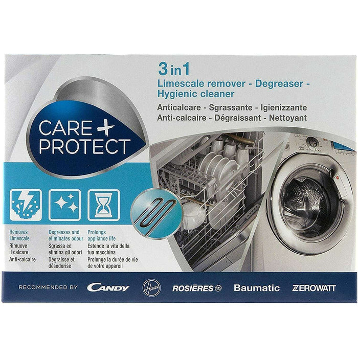 The German Outlet, Hoover, Care + Protect 3 in 1 Washing Machines & Dishwasher Cleaner & Descaler