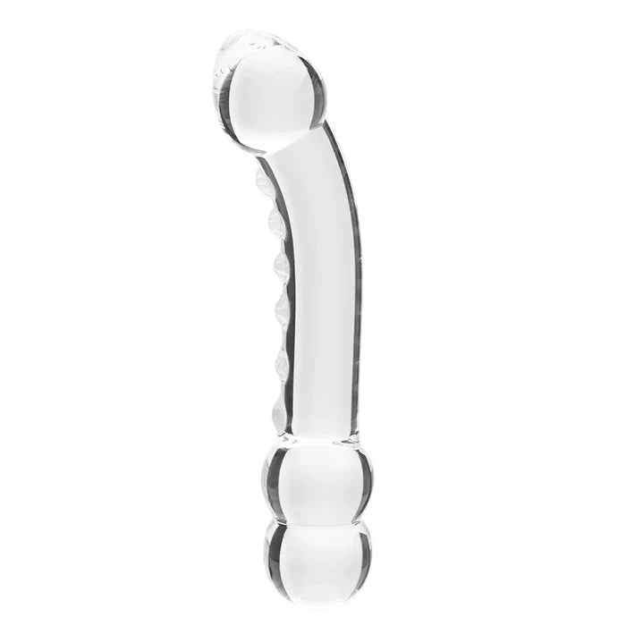 Clarity Celestial Ridge Glass Dildo