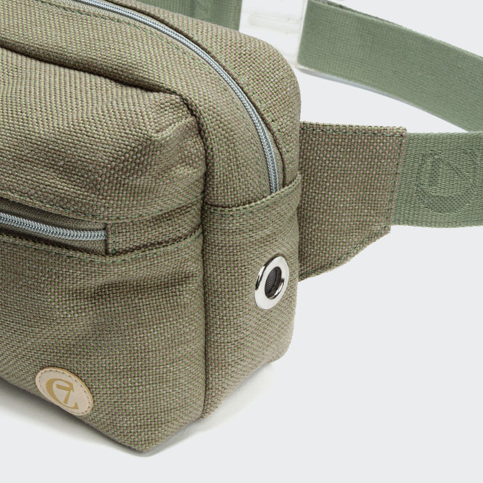 Cloud7 Belt Bag - Green Dog Walking Fanny Pack & Crossbody