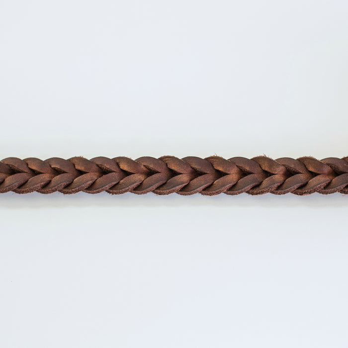 Cloud7: Central Park Saddle Brown Leather Dog Leash [End of Season Sale]
