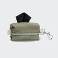 Cloud7 Dog Poop Bag Holder - Green Canvas Waste Dispenser