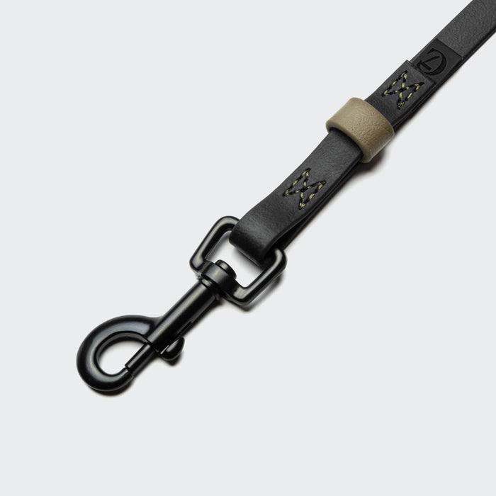 Cloud7 Ipanema BioThane Long Line Dog Leash - Black & Olive