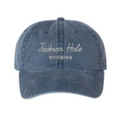 Custom City Straight Script Baseball Hat