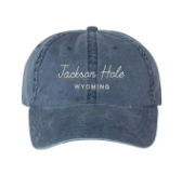 Custom City Straight Script Baseball Hat