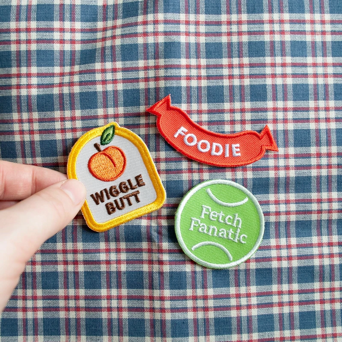 Dog Merit Badges: Wiggle Butt