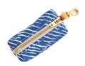 Foggy Dog Navy Herringbone Leash Poop Bag Dispenser