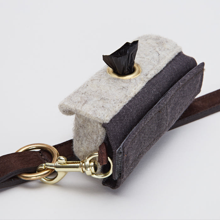 Cloud7 Doggy-Do Bag with Snap Hook | Premium Felt Poop Bag Dispenser