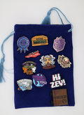 Dungeon Crawler Series 2 Complete Set Enamel Pin Foam Brain Games