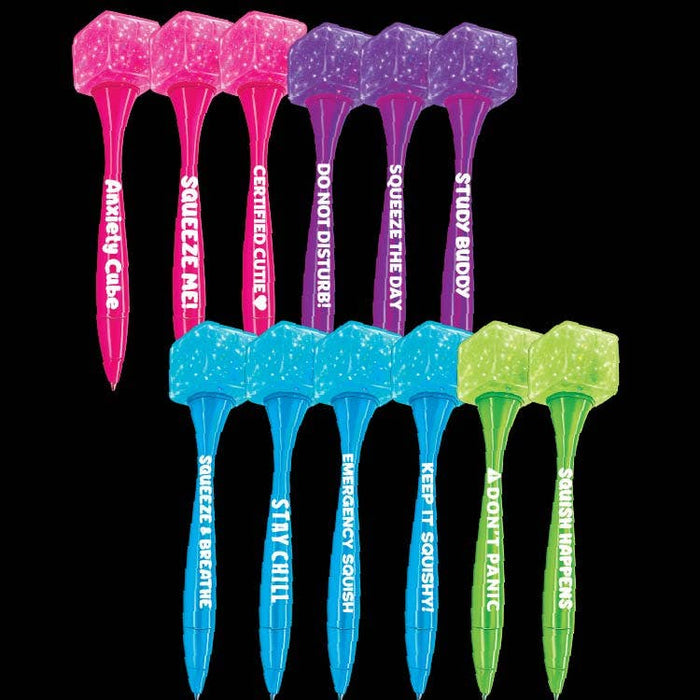 Fun Doh Squishy Cube Toy Pen