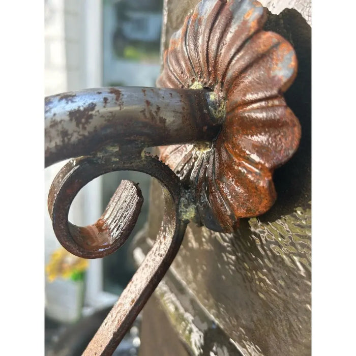 Giannini Garden Rustic Iron Water Fountain Spout GI-126