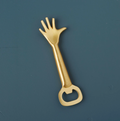 Gold Whimsical Bottle Opener, Hand