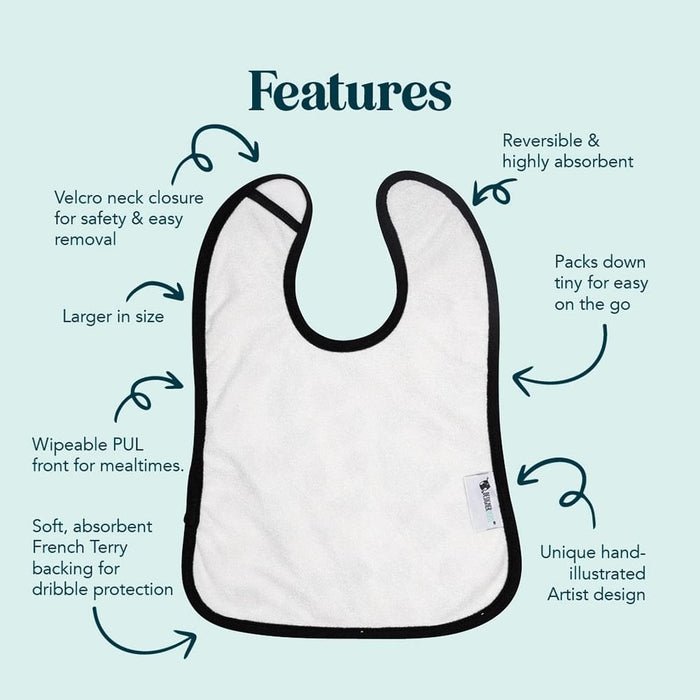 Red Caps Bib.