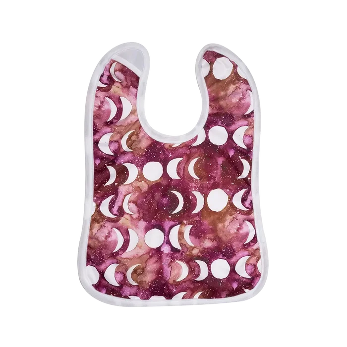 Grape Moon Bib