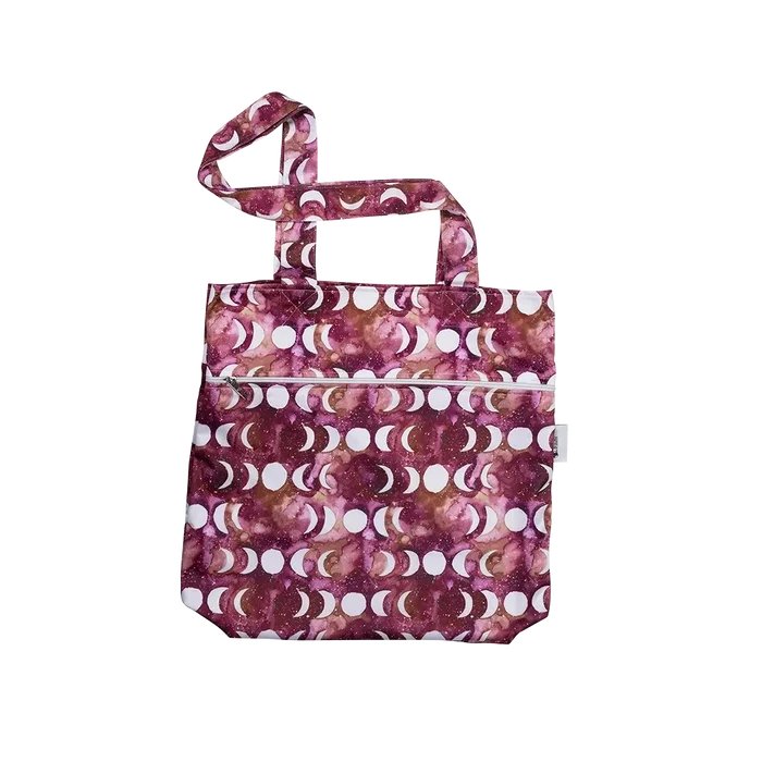 Grape Moon Tote Bag