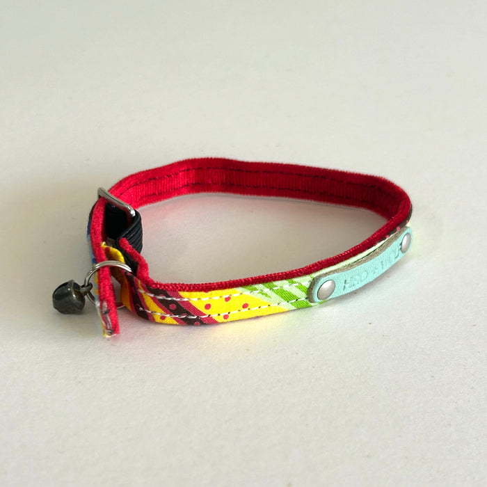 Hiro+Wolf Cat Collar, Rainforest
