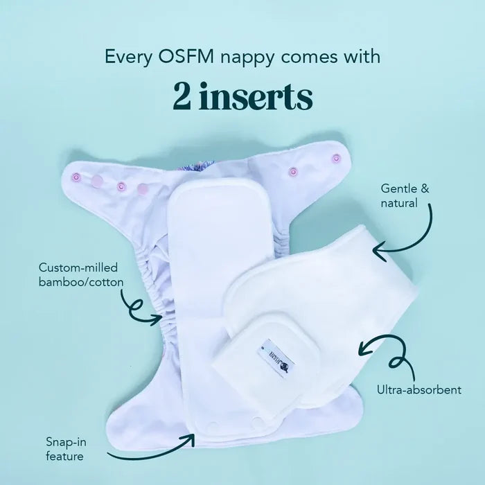 Bluebird Haven Reusable Cloth Nappy
