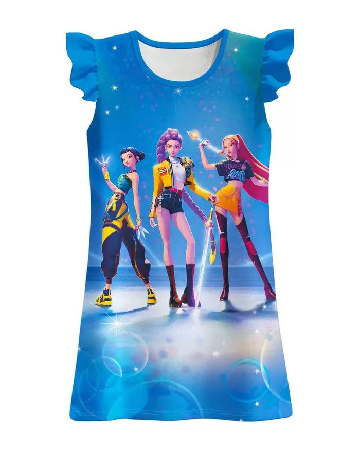 K Pop Night Gowns