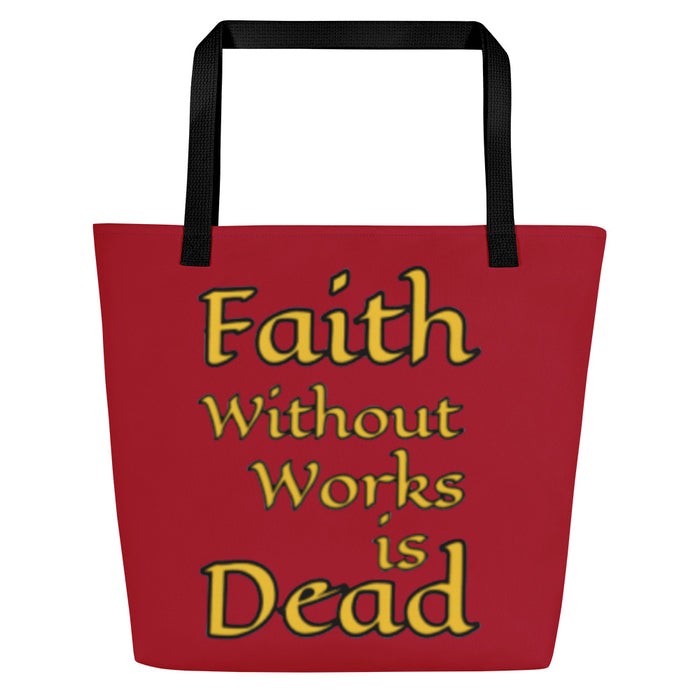 Large Work Tote Bag