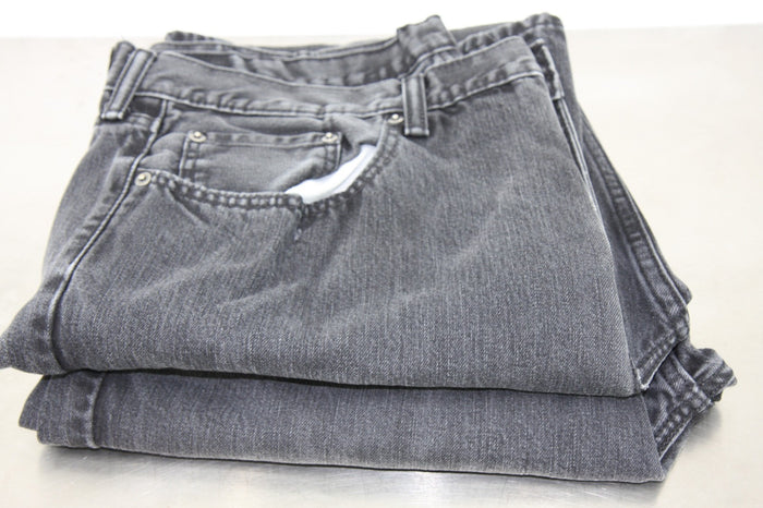 Levi Mens Black Jeans 38 X 34 Two Pair