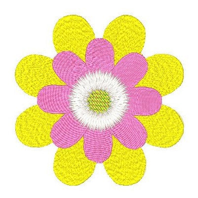 Floral machine embroidery design by sweetstitchdesign.com