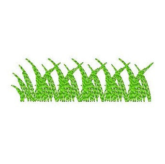 Grass machine embroidery design by sweetstitchdesign.com