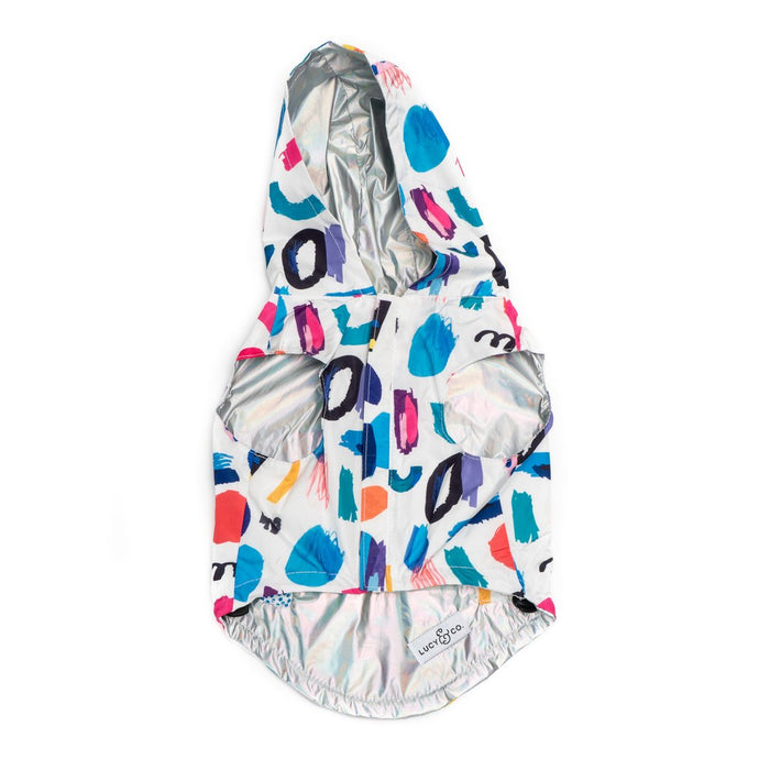 Lucy&Co Reversible Raincoat for Dogs, Singing in the Rain [FINAL SALE]