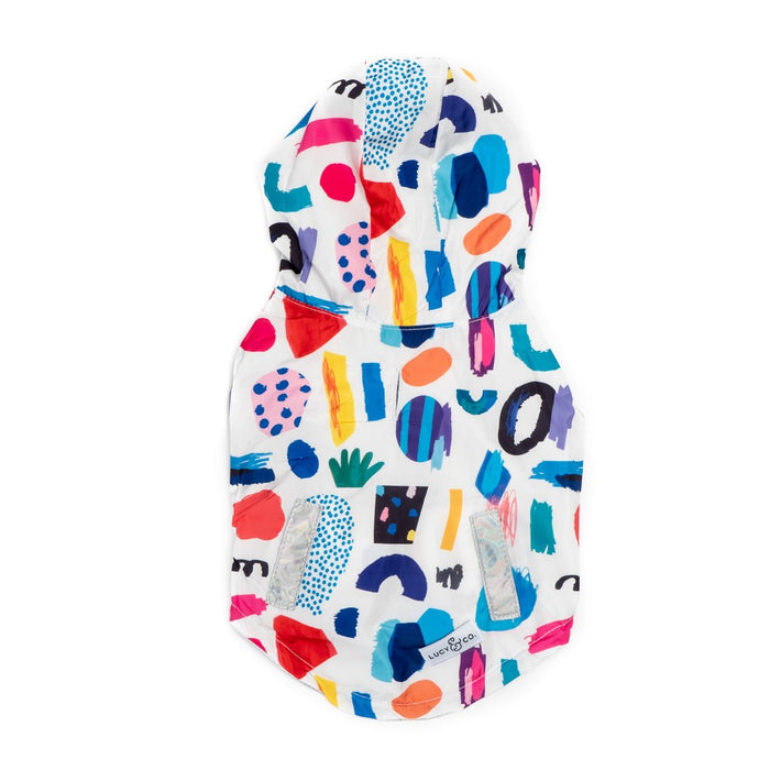 Lucy&Co Reversible Raincoat for Dogs, Singing in the Rain [FINAL SALE]
