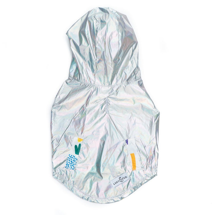Lucy&Co Reversible Raincoat for Dogs, Singing in the Rain [FINAL SALE]