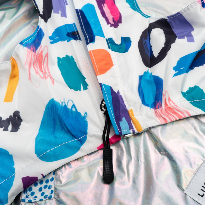 Lucy&Co Reversible Raincoat for Dogs, Singing in the Rain [FINAL SALE]