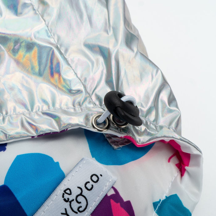 Lucy&Co Reversible Raincoat for Dogs, Singing in the Rain [FINAL SALE]