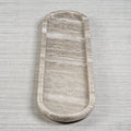Marble Oval Tray - Decorative Trays by Carlyle Avenue
