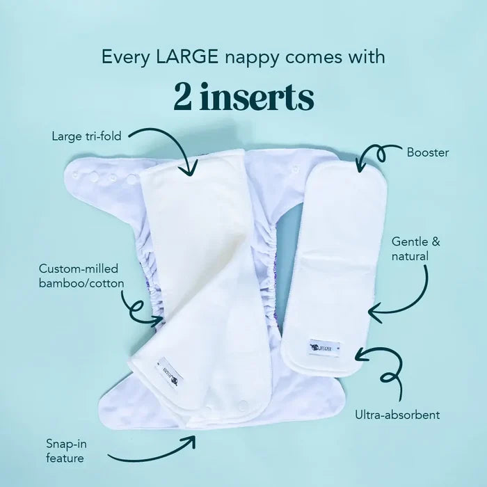 Bluebird Haven Large/Night Cloth Nappy