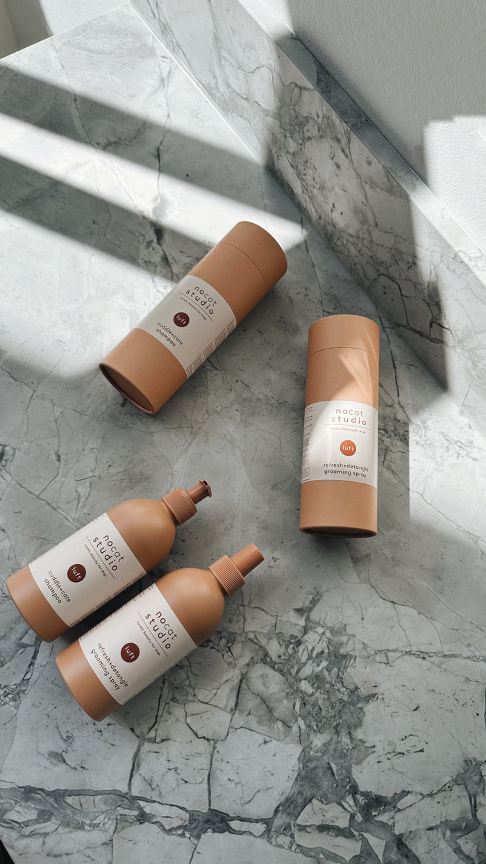 nocat studio refresh+detangle dog and cat Grooming Spray, LUFT