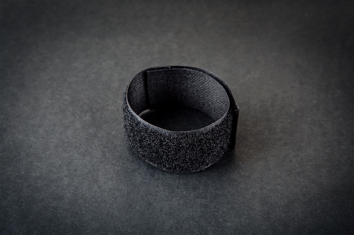 Orbiloc Straps Kit featuring one silicone rubber strap and one velcro strap