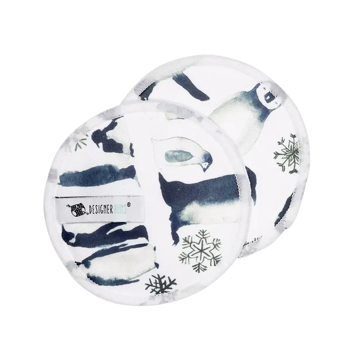 Penguin March Nursing Pad Set.