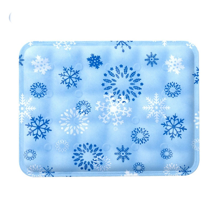 Blue snowflakes / S