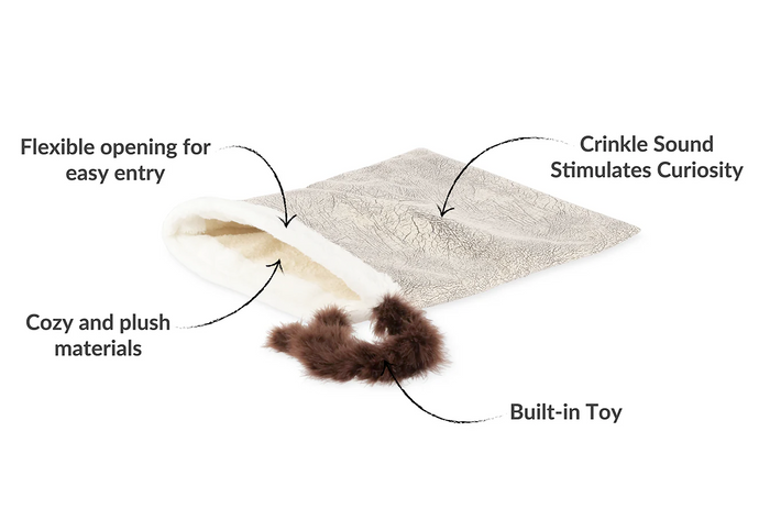 P.L.A.Y. Cat Toy: Crinkle Sack