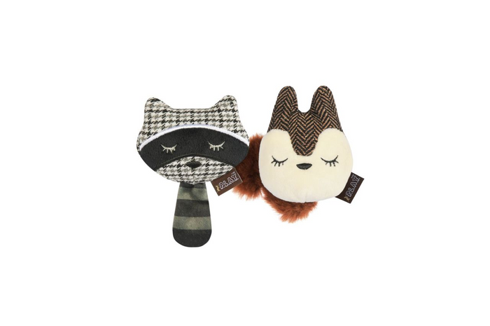P.L.A.Y. Feline Frenzy, Catnip Toy Set: Bandit Buddies