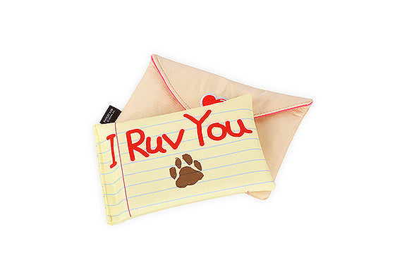 P.L.A.Y. Love Bug Squeaky Plush Dog toys, Bundle