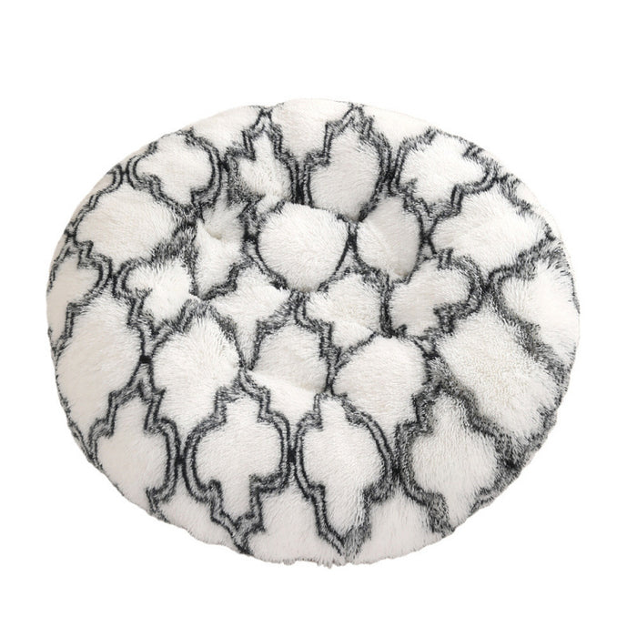 Texture White And Black / 120CM Round Pad