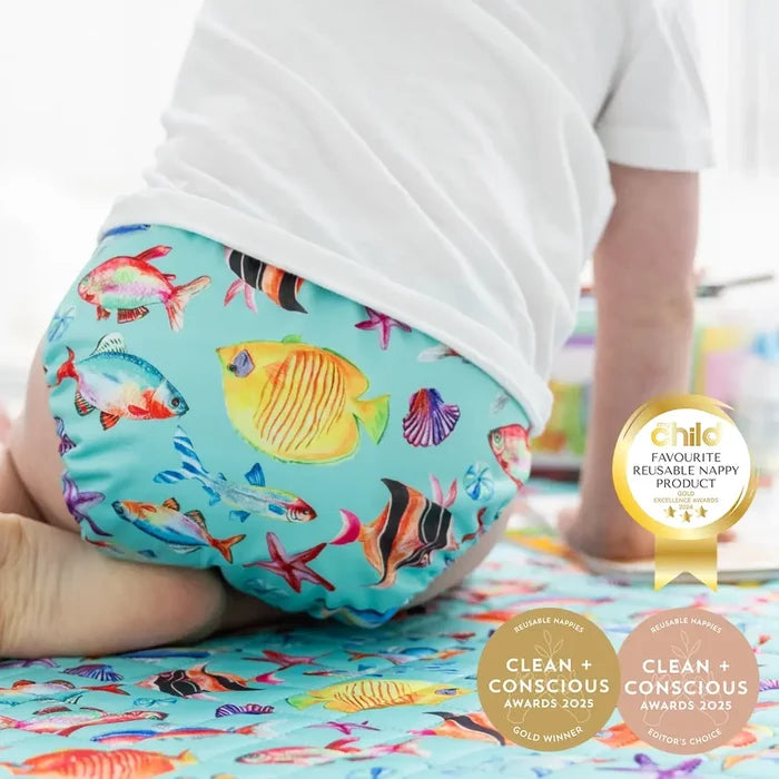 Reusable Nappy Starter Bundle | Vivid