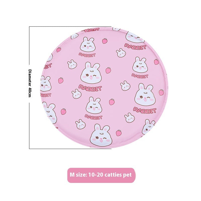 Round Pink Rabbit 40cm