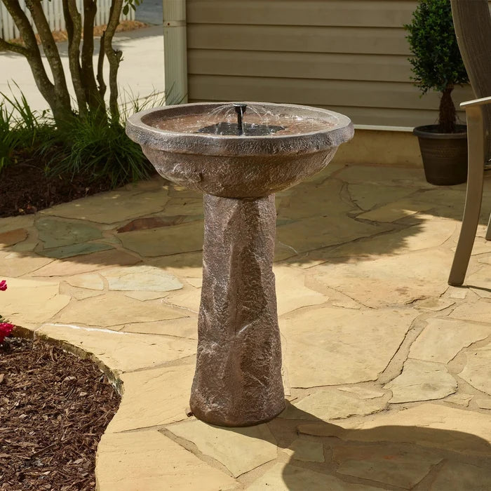 Smart Solar Bedrock IntelliSOLAR Birdbath with Remote 20388024 20388024