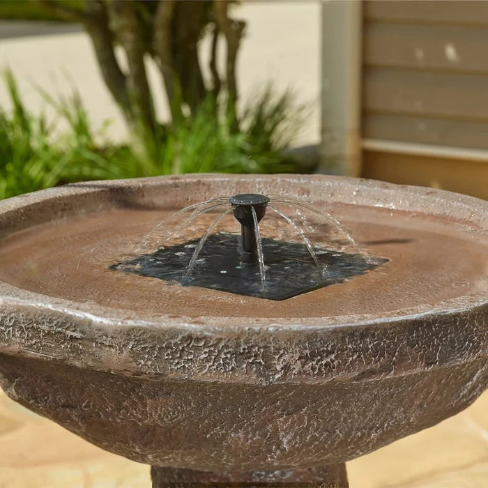 Smart Solar Bedrock IntelliSOLAR Birdbath with Remote 20388024 20388024